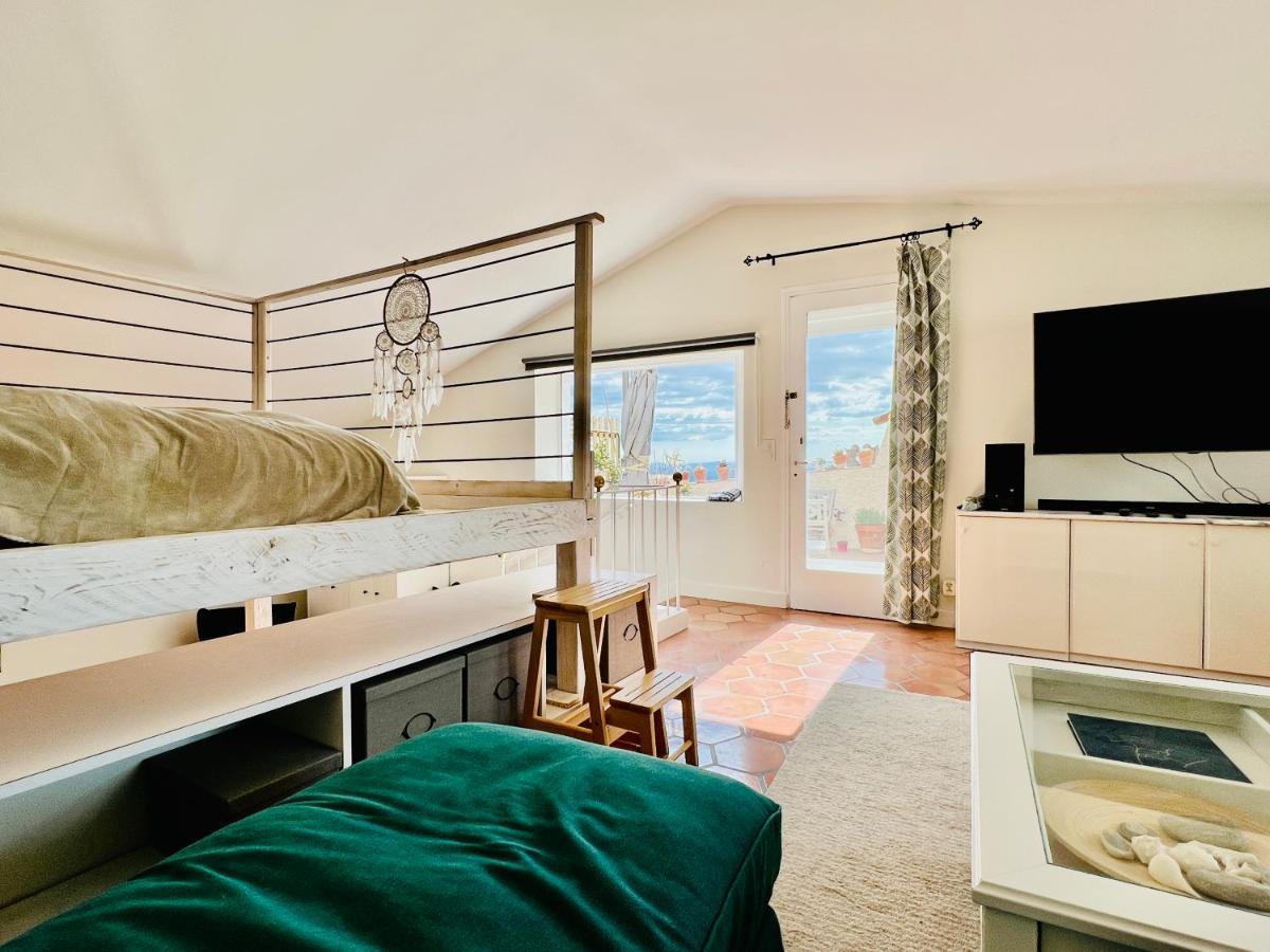 Penthouse Studio Privee Couple Ou Famille- La Maison Searle A تورتور المظهر الخارجي الصورة